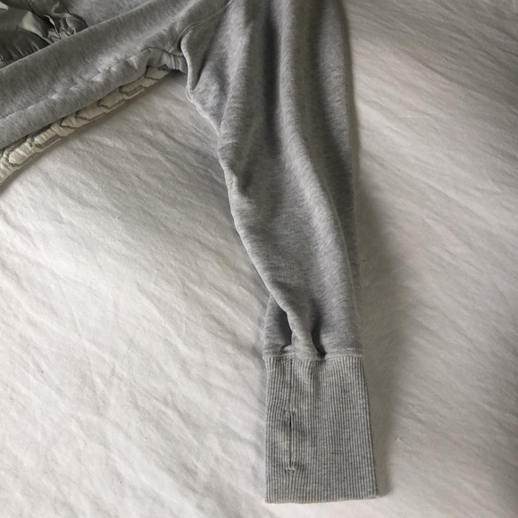 FP MOVEMENT by free people. GREY HOODIE. UNIQUE POCKETS IN BACK. SMALL - Picture 3 of 5